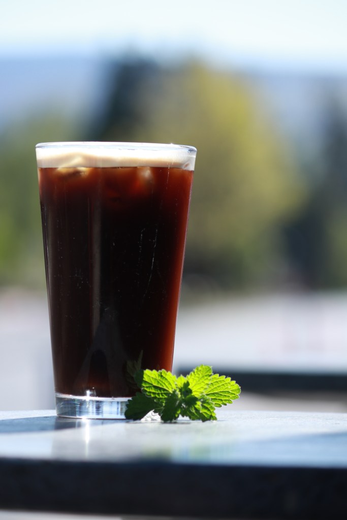 Cold Brew in the sun. 
