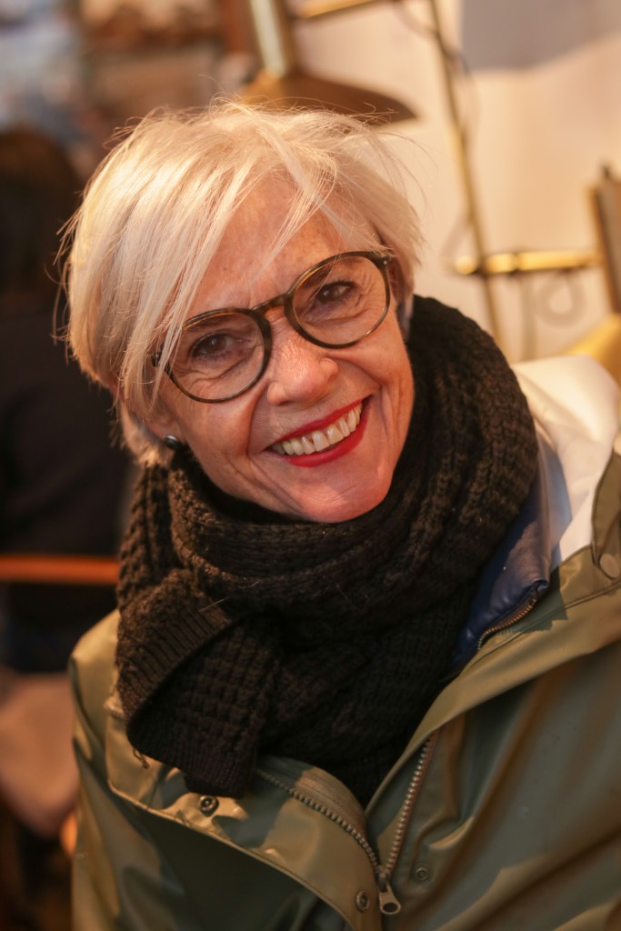 Smiling kind older lady